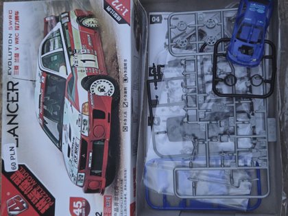 1:72 Mitsubishi Lancer Evolution 5 WRC
