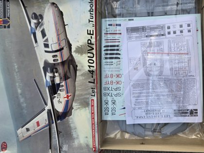 Kovozávody Prostějov Let L-410UVP-E "Turbolet", skala 1/72