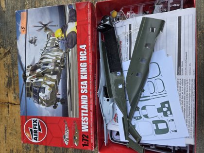 Airfix Westland Sea King HC.4, skala 1:72