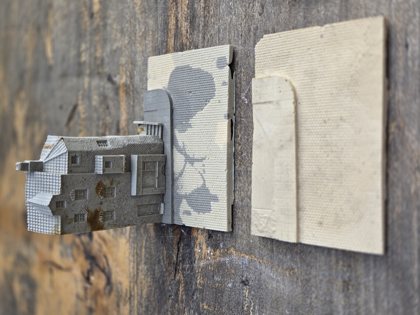 1:72 Dwie podstawy - ulice i jeden budynek z żywicy