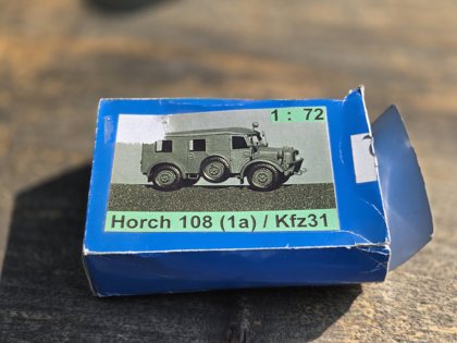 Model Horch 108 (1a) / Kfz31, 1:72 (żywica)