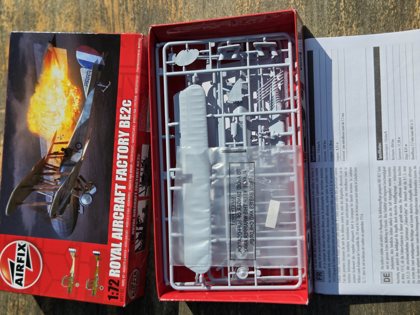 Airfix Royal Aircraft Factory BE2c, A02101, 1:72