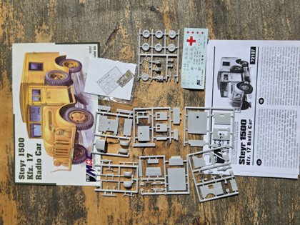 MAC Distribution Steyr 1500 Kfz.17 Radio Car, 72107, 1:72