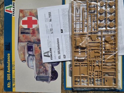 Italeri Kfz.305 Ambulance (Opel Blitz), No. 7055, 1:72